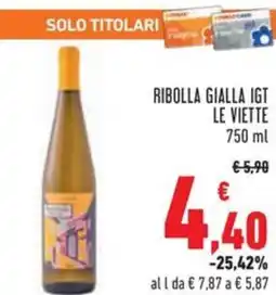 Conad Ribolla gialla igt le viette offerta