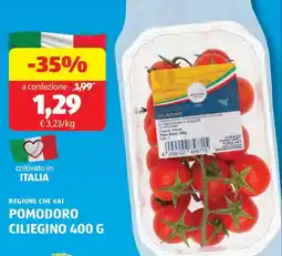 ALDI Regione che vai pomodoro ciliegino offerta