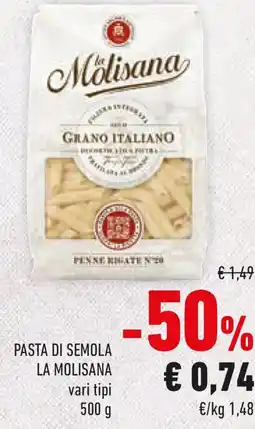 Conad Pasta di semola LA MOLISANA offerta