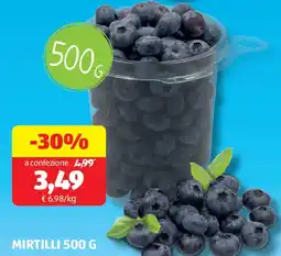 ALDI Mirtilli offerta