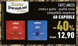 Conad Caffè lavazza crema e gusto - qualità rossa compatibile nespresso offerta