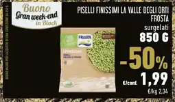 Conad Piselli finissimi la valle degli orti FROSTA offerta