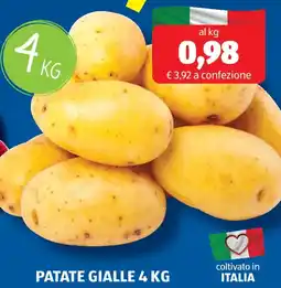 ALDI Patate gialle offerta
