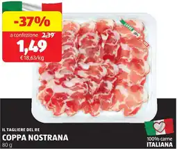 ALDI Il tagliere del re coppa nostrana offerta