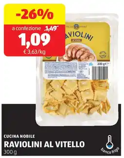 ALDI Cucina nobile raviolini al vitello offerta