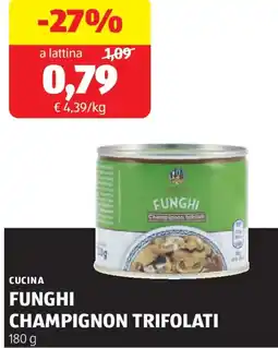 ALDI Cucina funghi champignon trifolati offerta