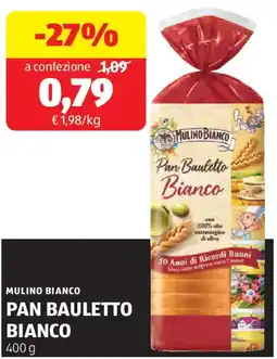 ALDI Mulino bianco pan bauletto bianco offerta
