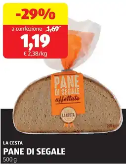 ALDI La cesta pane di segale offerta