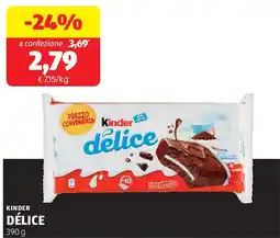 ALDI Kinder délice offerta