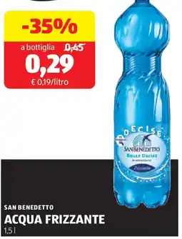 ALDI San benedetto acqua frizzante offerta