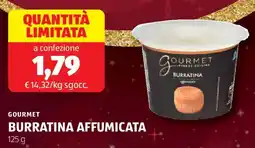 ALDI Gourmet burratina affumicata offerta
