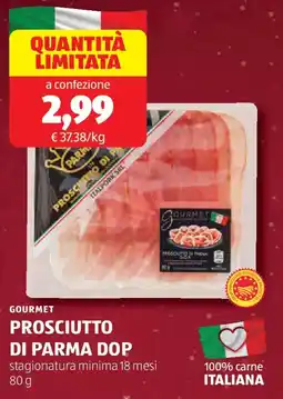 ALDI Gourmet prosciutto di parma dop offerta