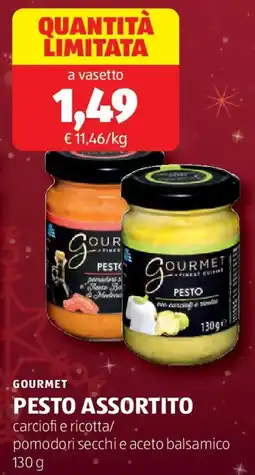 ALDI Gourmet pesto assortito offerta