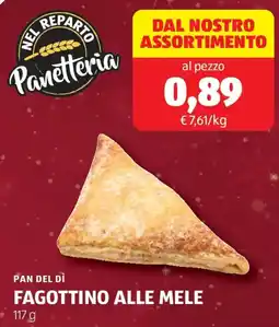 ALDI Pan del dì fagottino alle mele offerta
