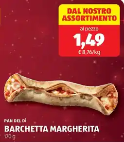 ALDI Pan del dì barchetta margherita offerta
