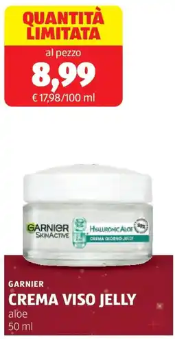 ALDI Garnier crema viso jelly offerta