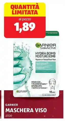 ALDI Garnier maschera viso offerta