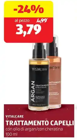 ALDI Vitalcare trattamento capelli offerta
