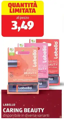 ALDI Labello caring beauty offerta