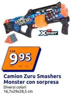 Action Camion Zuru Smashers Monster con sorpresa offerta