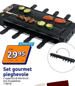 Action Set gourmet pieghevole offerta