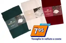 Action Tovaglia in velluto a coste offerta