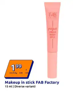 Action Makeup in stick FAB Factory offerta