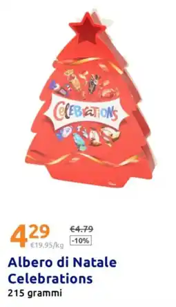 Action Albero di Natale Celebrations offerta