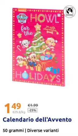 Action Calendario dell'Avvento offerta