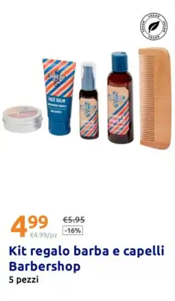Action Kit regalo barba e capelli Barbershop offerta