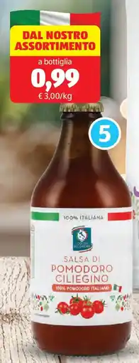 ALDI I colori del sapore salsa di pomodoro ciliegino offerta
