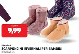 ALDI Lily & dan scarponcini invernali per bambini offerta