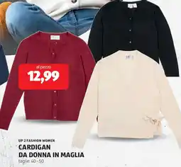 ALDI Up 2 fashion women cardigan da donna in maglia offerta