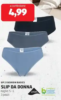ALDI Up 2 fashion basics slip da donna offerta