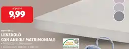 ALDI Novitesse lenzuolo con angoli matrimoniale offerta