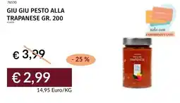 Prezzemolo e Vitale Giu giu pesto alla trapanese offerta