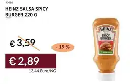 Prezzemolo e Vitale Heinz salsa spicy burger offerta