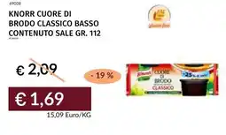 Prezzemolo e Vitale Knorr cuore di brodo classico basso contenuto sale offerta