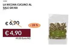 Prezzemolo e Vitale La nicchia cucunci al sale offerta