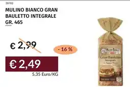 Prezzemolo e Vitale Mulino bianco gran bauletto integrale offerta
