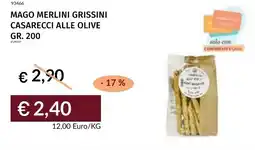 Prezzemolo e Vitale Mago merlini grissini casarecci alle olive offerta