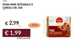 Prezzemolo e Vitale Pema pane integrale 8 cereali offerta