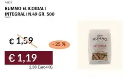 Prezzemolo e Vitale Rummo elicoidali integrali N.49 offerta