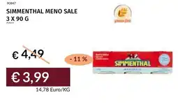 Prezzemolo e Vitale Simmenthal meno sale offerta