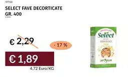 Prezzemolo e Vitale Select fave decorticate offerta