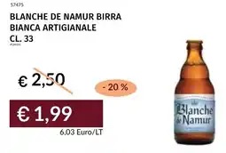 Prezzemolo e Vitale Blanche de namur birra bianca artigianale offerta