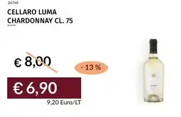 Prezzemolo e Vitale Cellaro luma chardonnay offerta