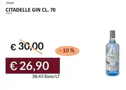 Prezzemolo e Vitale Citadelle gin offerta