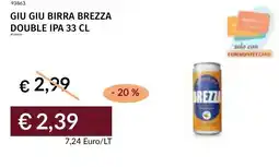 Prezzemolo e Vitale Giu giu birra brezza double IPA offerta