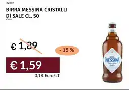 Prezzemolo e Vitale Birra messina cristalli di sale offerta